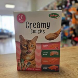 Multipack creamy snacks