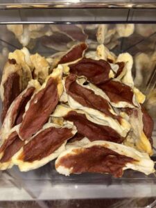 Oreille de lapin au canard 100gr