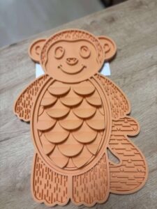 TAPIS À LÉCHER SINGE