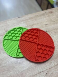 Tapis de léchage rond