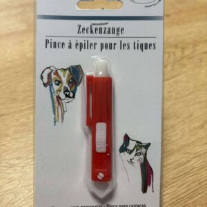 Pince à épiler pour tique