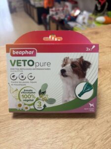 Pipette antiparasitaire pour chien <15kg