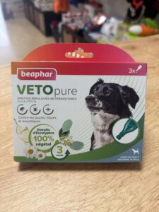 Pipette antiparasitaire pour chien 15-30kg