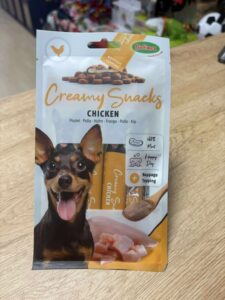 Creamy snack au poulet 4x60gr