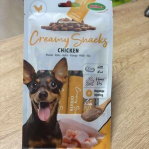 Creamy snack au poulet 4x60gr