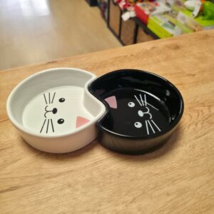 Bol tête de chat en céramique