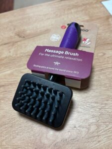 Brosse massante pour chat