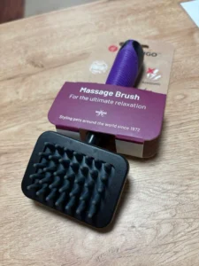 Brosse massante pour chat