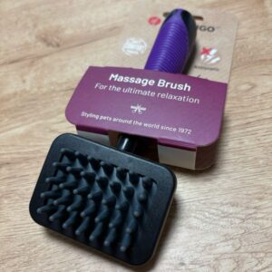 Brosse massante pour chat