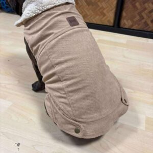 Manteau beige ou rose