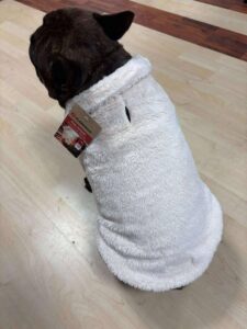 Polaire blanc ou vert