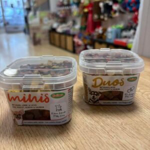 Friandise chiot Minis ou Duo 140gr - Saveur au choix