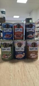 PÂTÉE HAPPY DOG 400G - SAVEUR AU CHOIX