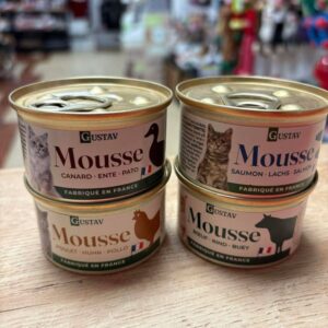 Gustav mousse 85gr - Saveur au choix
