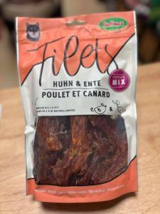 Filets de poulet et canard 300g