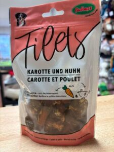 Filets poulet et carotte 85gr