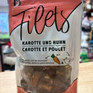 Filets poulet et carotte 85gr