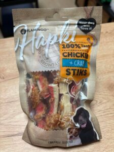 Bâtonnet poulet et crabe 85gr