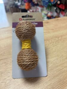 Justo haltère brun et jaune