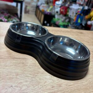 Gamelle double pour chat