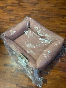 Coussin orthopédique rose