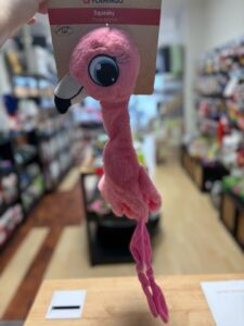 Peluche flamant rose