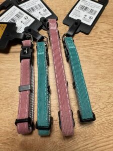 Collier puppy velours