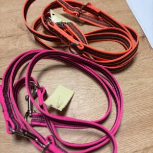 Laisse 3 points caoutchouc