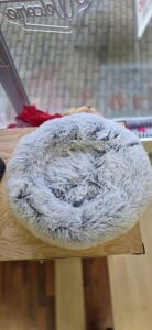 Panier albo rond blanc