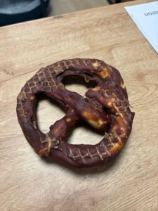 Bretzel au canard
