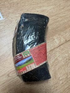 Corne de buffle fourrée