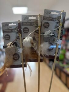Canne à pêche souris