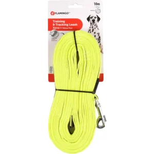 Longe antidérapante 10m jaune fluo