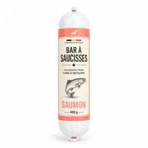 Saucisson au saumon 400gr