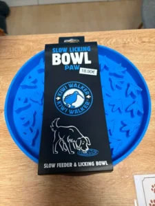 Tapis Bowl Kiwi Walker Bleu