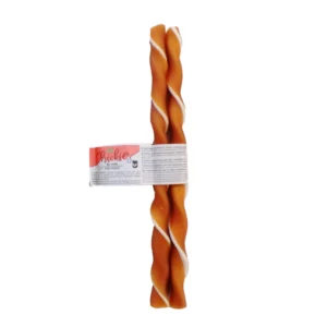 Sticks à mâcher de poulet torsadés 25cm