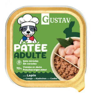 Pâtée Adulte Gustav Lapin