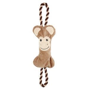 Jouet Singe 2 en 1 avec corde